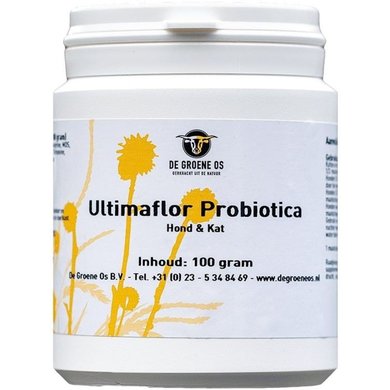 Groene Os Ultimaflor Probiotica Hond/Kat 100g