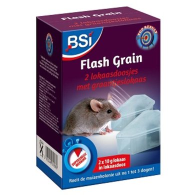 BSI Flash Grain met Lokaasdoos 2st