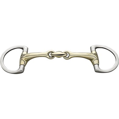 Sprenger Eggbut Snaffle Dynamic RS Bradoon 14mm Double Jointed