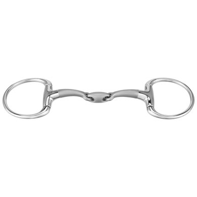 Sprenger Eggbut Snaffle Satinox 14mm RVS Double Jointed
