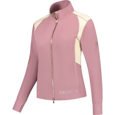Mrs. Ros Workout Jacket Contrast Mesh Blushing Rose