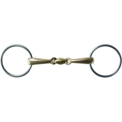 Stübben Sweet Copper Loose Ring Snaffle Double Sweet Iron 14,5cm