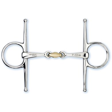 Stübben Full Cheek Snaffle Double Jointed 10,5cm