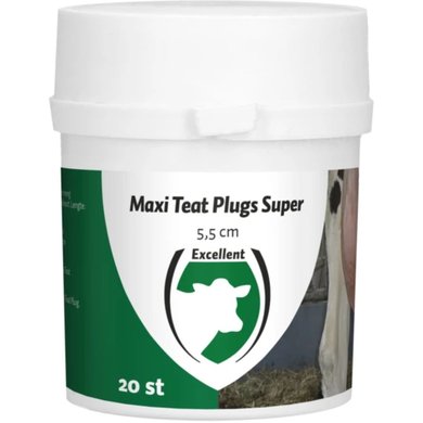 Excellent Maxi Teat Plugs Super 20st 5,5cm