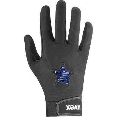 Uvex Riding Gloves Glamstar Black/Blue