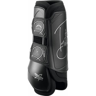 Veredus Tendon Boots Absolute Easy Strap Front Black