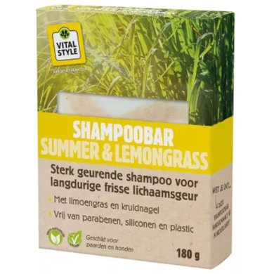VITALstyle Shampoo bar Summer & Lemongrass 180g