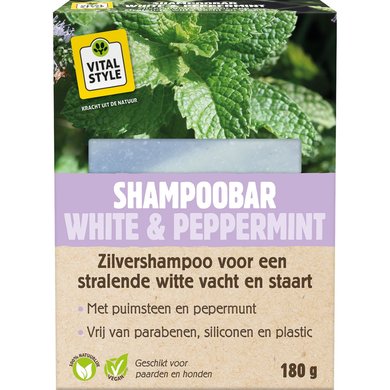 VITALstyle Shampoo bar White & Peppermint 180g