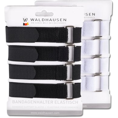 Waldhausen Bandages 4 Pièce Noir One Size