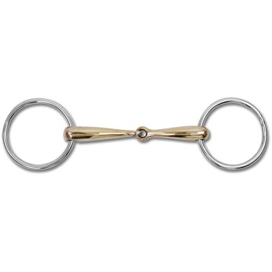 Waldhausen Loose Ring Snaffle 18mm Single Jointed Copper