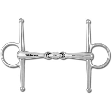 Waldhausen Full Cheek Snaffle 16mm Double Jointed