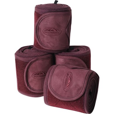 Weatherbeeta Bandages Fleece 4-Pack Mulberry One Size