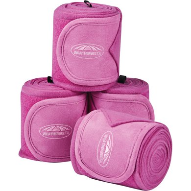 Weatherbeeta Bandages Fleece 6 Pieces Red Violet One Size