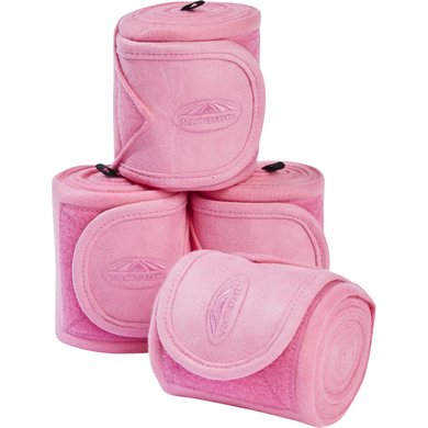 Weatherbeeta Bandages Fleece 4-pack Bubblegum/Roze One Size