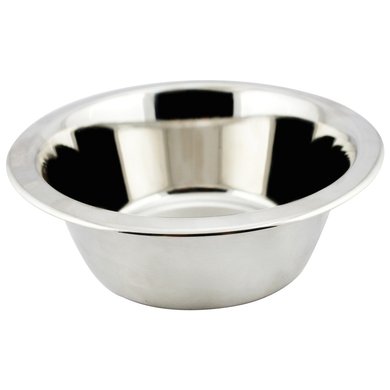 Weatherbeeta Dog Bowl Stainless Stell Argent