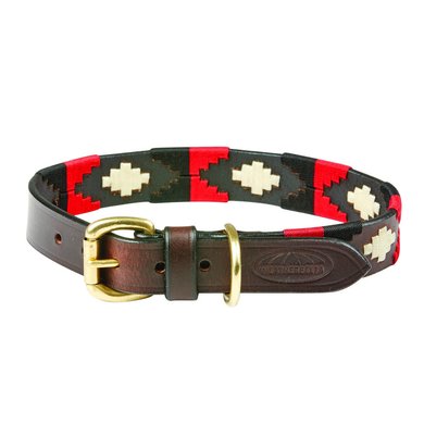 Weatherbeeta Collier Polo Cuir Cowdray/Brown/Black/Red/White