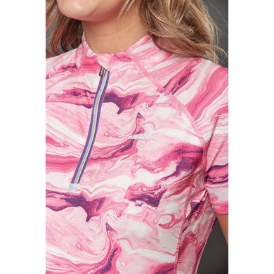 Weatherbeeta T-shirt Ruby Swirl Marble Pink - Agradi.com