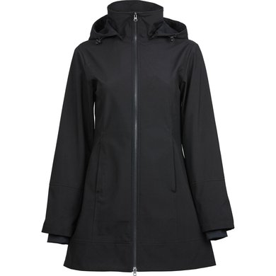 Dublin Jacket Remy Showerproof Soft Zip with a Hood Black