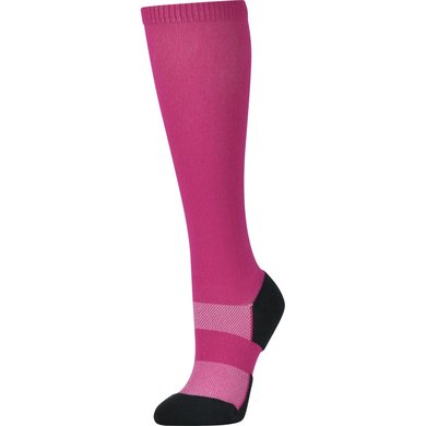Dublin Riding Socks Light Compression Berry One Size