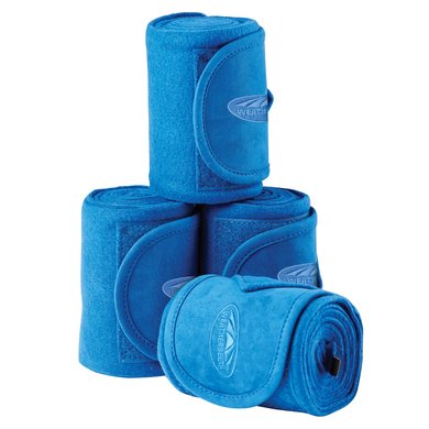 Weatherbeeta Fleece Bandages Prime 4 Pieces Royal Blue 3,5m