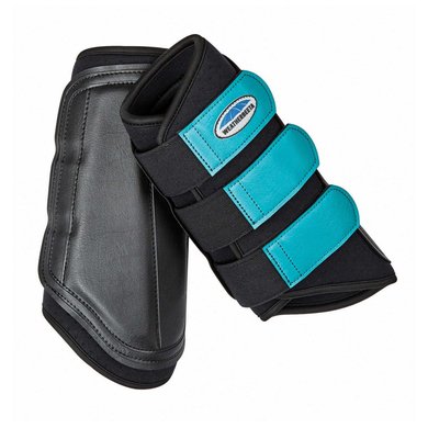Weatherbeeta Leg protection Prime Black / Turquoise