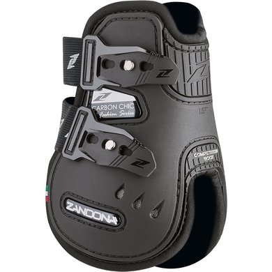 Zandona Fetlock Boots Carbon Chic H-Performance Long Black