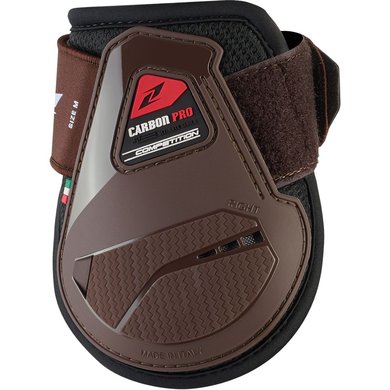 Zandona Fetlock Boots Carbon Pro Young Competition Brown