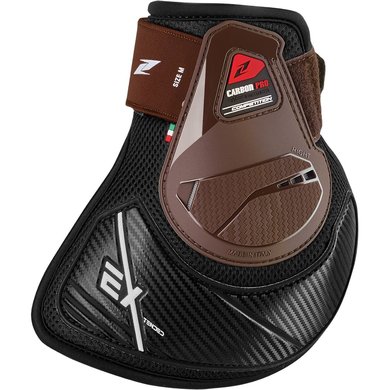 Zandona Fetlock Boots Carbon Pro Young Competition eX Brown
