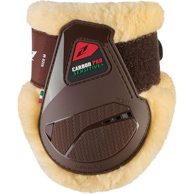 Zandona Fetlock Boots Carbon Pro Sensitive+ Young Brown