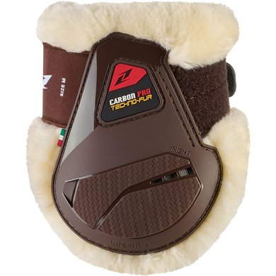 Zandona Fetlock Boots Carbon Pro Techno-Fur Young Brown