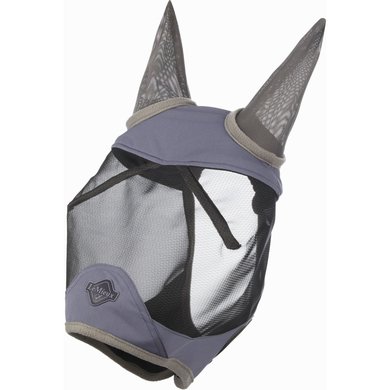 LeMieux Fly Mask Visor-Tek Half Mask Jay Blue XL