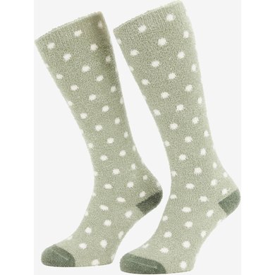 LeMieux Socks Fluffies Sally Spot Child Fern Kids