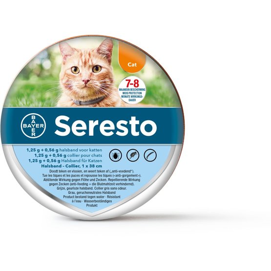 Seresto Collier Anti Puces Et Anti Tiques Chat Jusqu A 8kg 1 Piece Agradi Fr