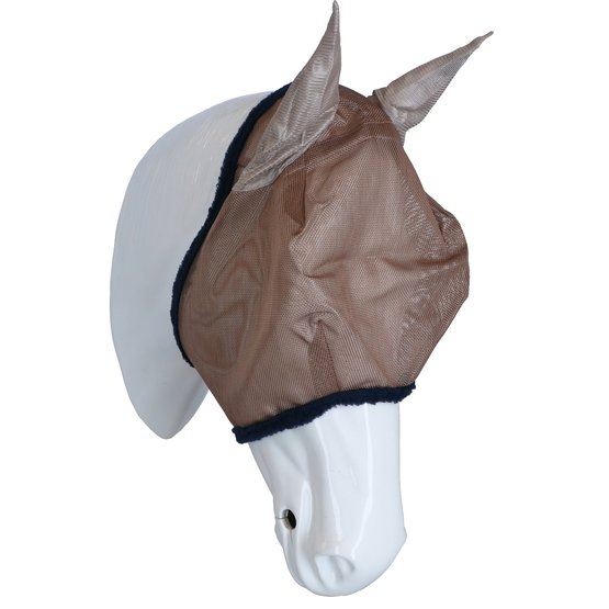 Horseware Amigo Fly Mask with Ears Cob Bronze/Navy