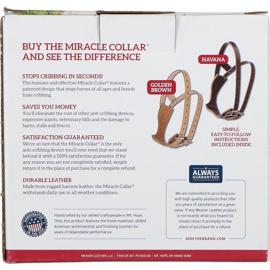 Shires Miracle Collar Wmcs Brown