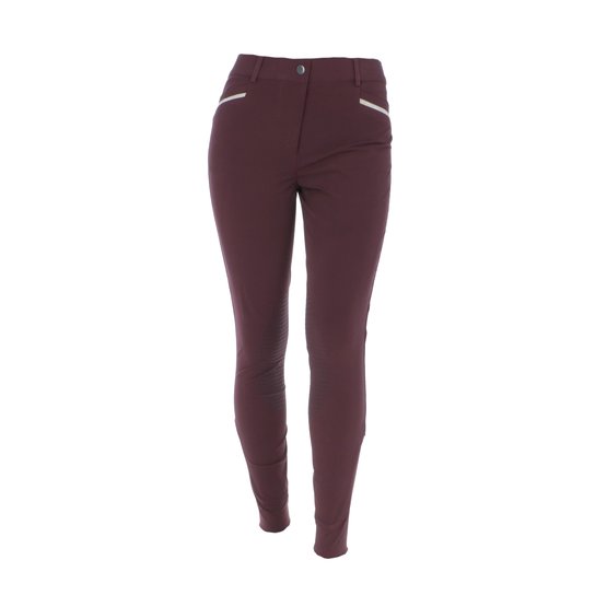 EQUITH ME Pantalon d quitation Gizel Silicone Genouill res Rouge