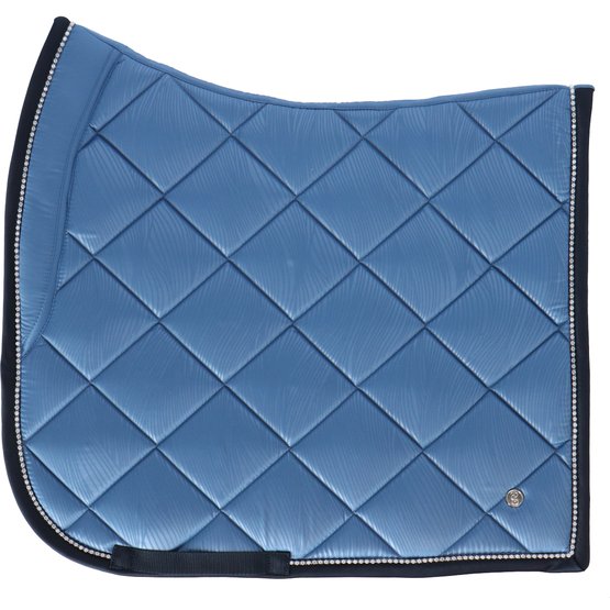 HKM Plain Diamond Quilted Dressage Saddlecloth Pad/Square Full Size 5 Colours