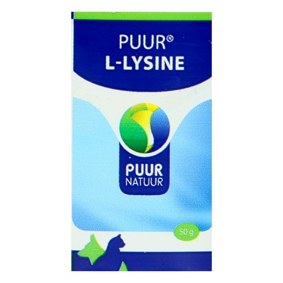 Puur Natuur L Lysine Chien Et Chat 50gr