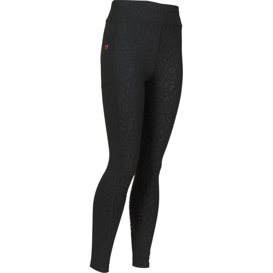 Aubrion Riding Legging Non-Stop Young Rider Black 