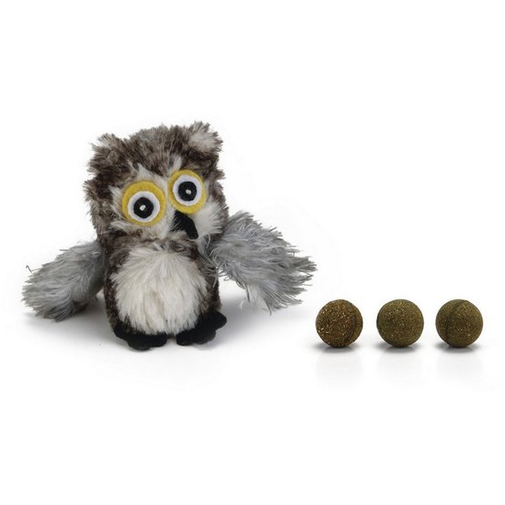 owl cat toy