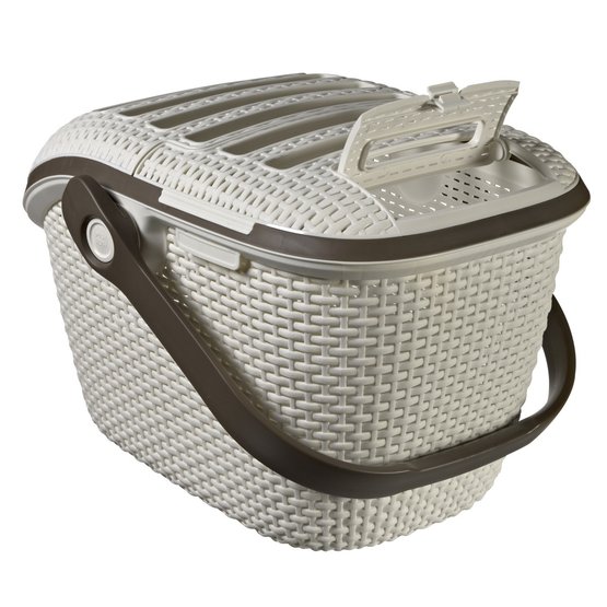 Grens overdrijven Complex Curver Travel Basket White 51x38x33cm - Agradi.com