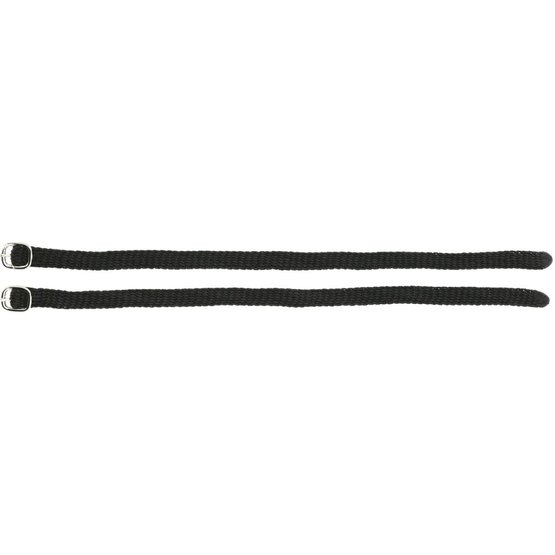 Braided Nylon Spur Strap-Black
