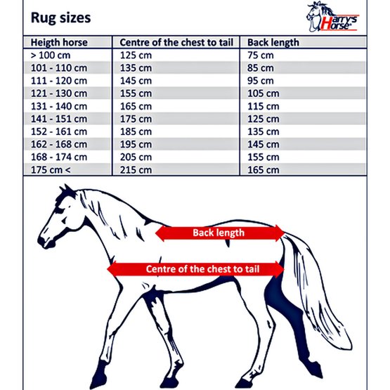Horse Rug Sizes In Cm - Carpet Vidalondon