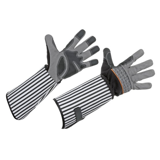 Rozenhandschoen, lange handschoen, maat 10/XL -