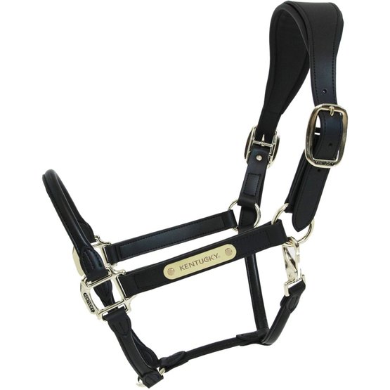 NEW Kentucky Horsewear "Rope" Leather Halter 