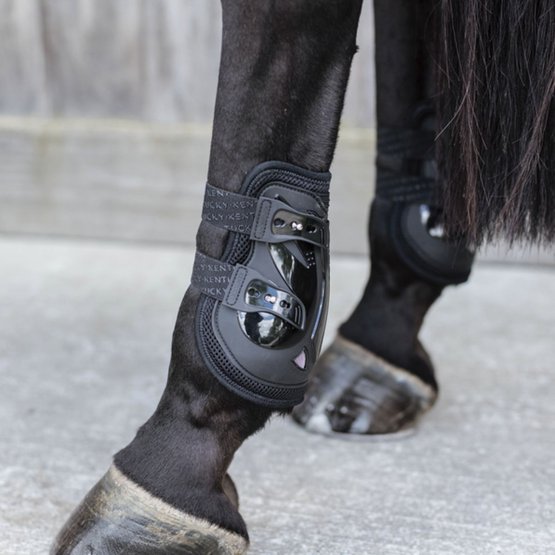Impact Responsive Tendon Boots Black Horse