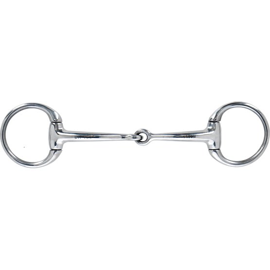 Shires Small Ring French Link Eggbutt Bradoon Snaffle Bit Stainless Steel