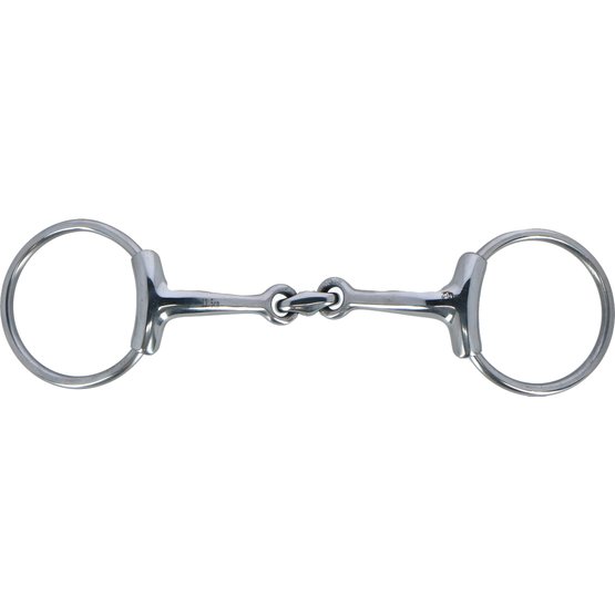 Details about   AK Loose Ring Snaffle with Sweat Iron with Curved Mouthpiece Horse Riding Bits 
