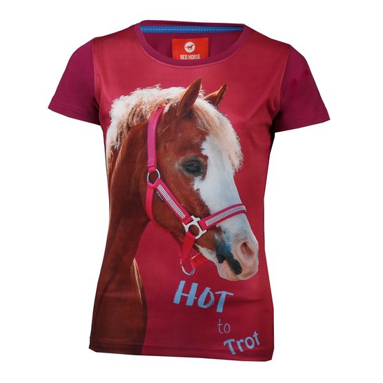 red horse shirt
