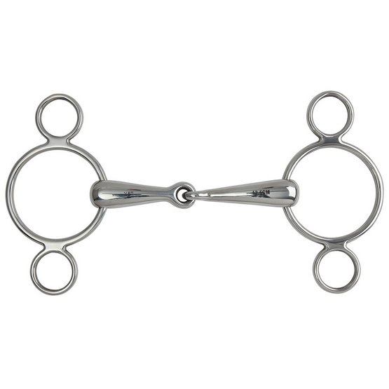Shires Hollow Mouth Loose Ring Snaffle